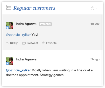 regular costumer twitter