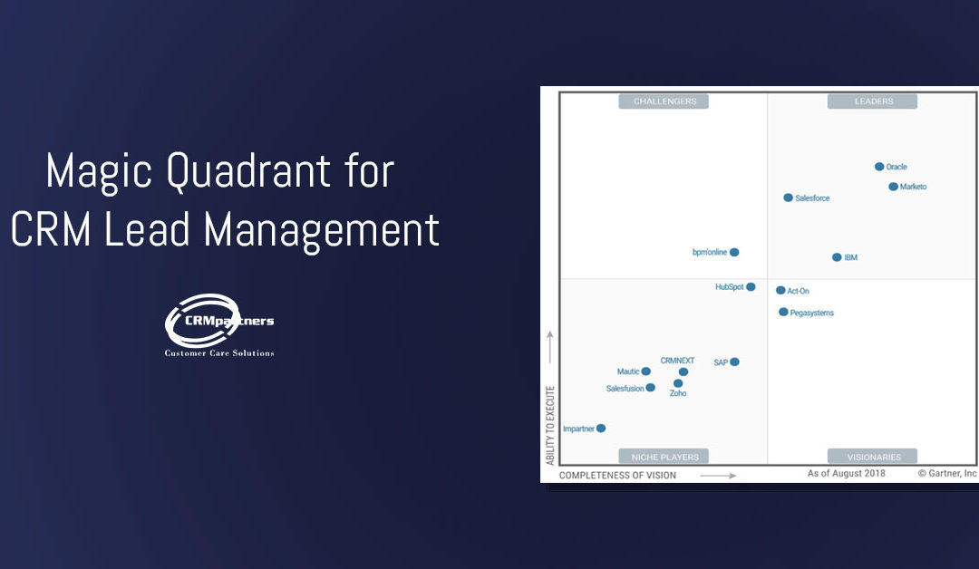Magic Quadrant for CRM Lead Management