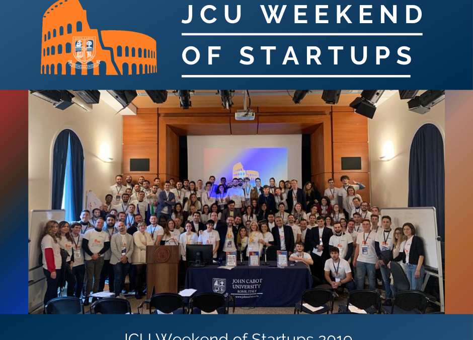 CRMpartners partecipa al successo del terzo JCU Weekend of Startups