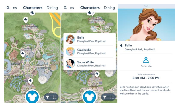 L'esperienza omnicanale offerta ai visitatori di Disney World attraverso l'app