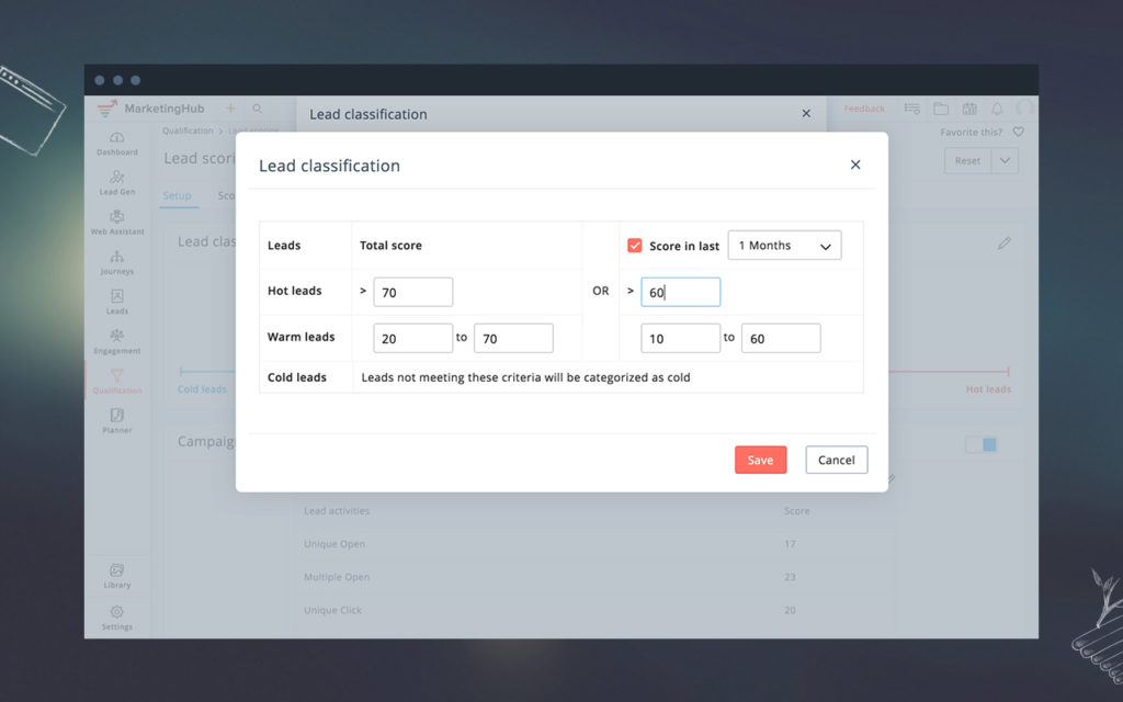 Semplifica il processo di qualifica dei tuoi lead con MarketingHub