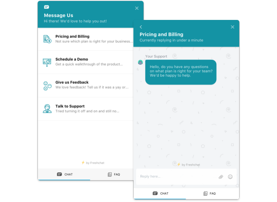 Nella chat, fornire supporto proattivo può essere facile come creare diversi bucket per i thread della chat.