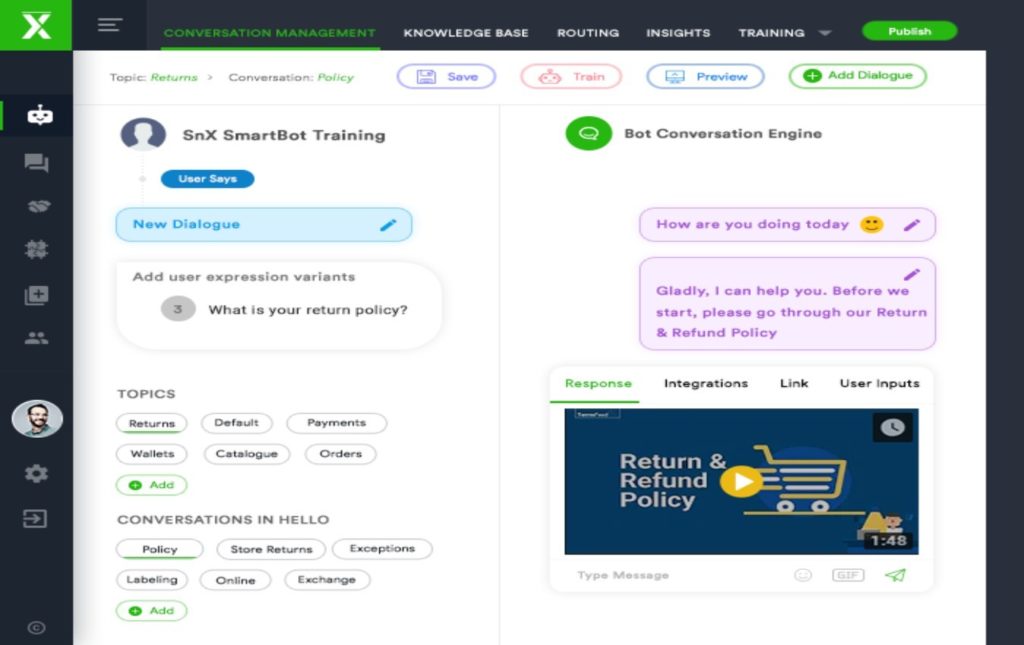 I bot di ServiceNext aiutano ad aumentare i punteggi dell'esperienza del cliente e ad accelerare la trasformazione del business