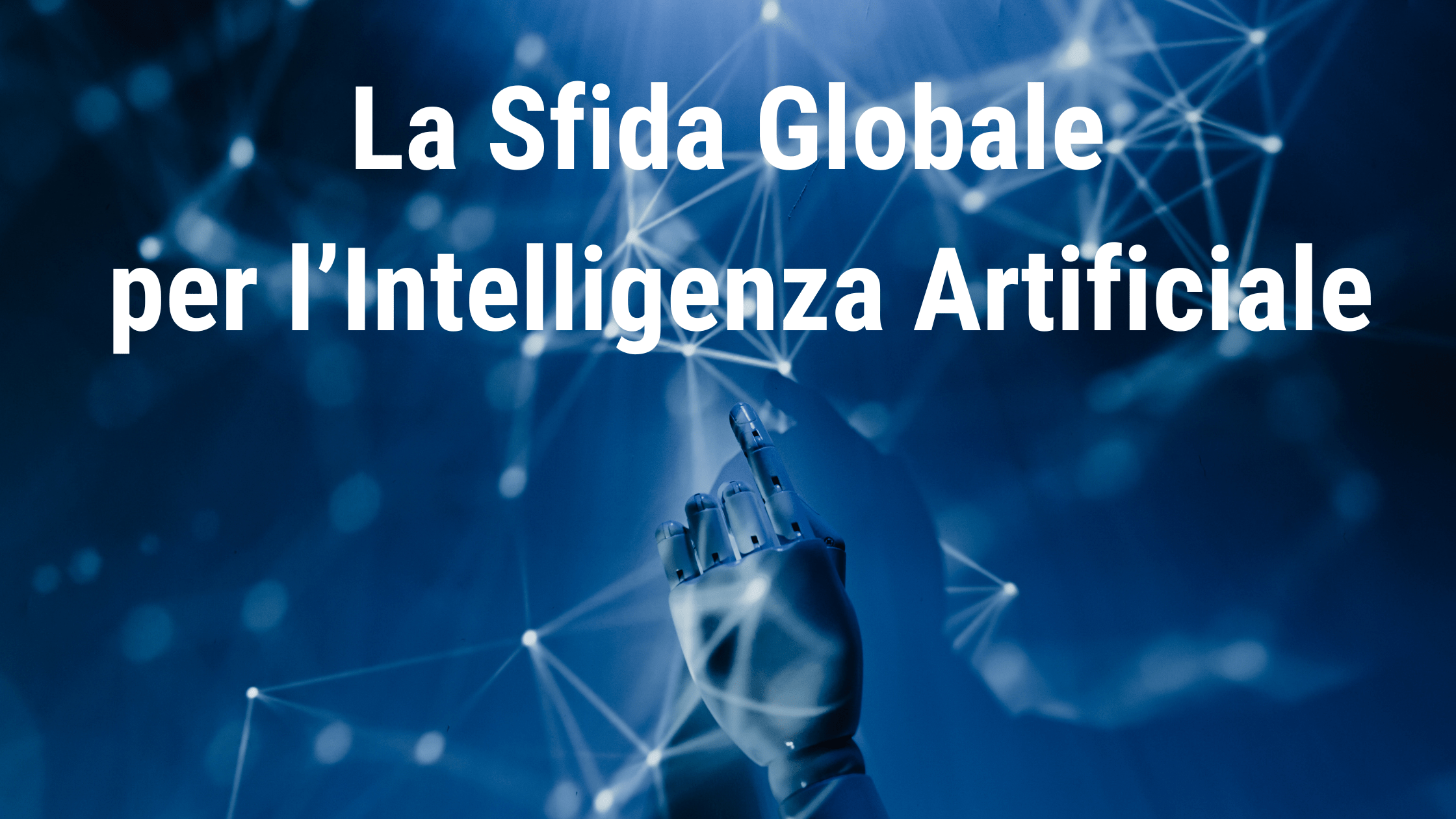 Sfida Globale per l'intelligenza artificiale