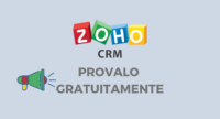PROVA GRATUITAMENTE ZOHO CRM