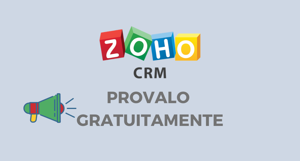 PROVA GRATUITAMENTE ZOHO CRM