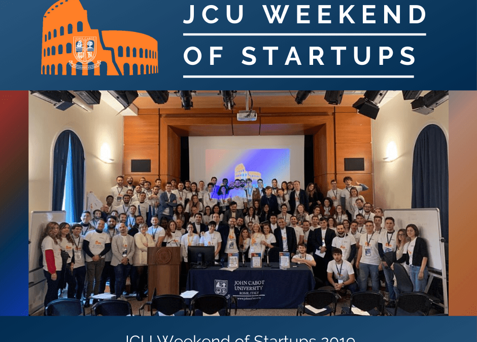 Terzo JCU Weekend of Startups per CRMpartners in veste di sponsor!